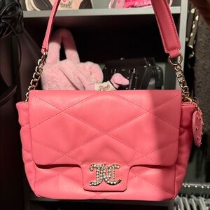 2/$80 Juicy Couture Pink Quilted Women's Bag